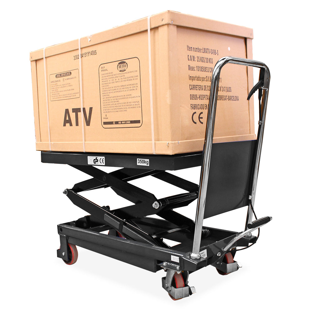 Mesa elevadora hidráulica doble tijera Moost 350Kg
