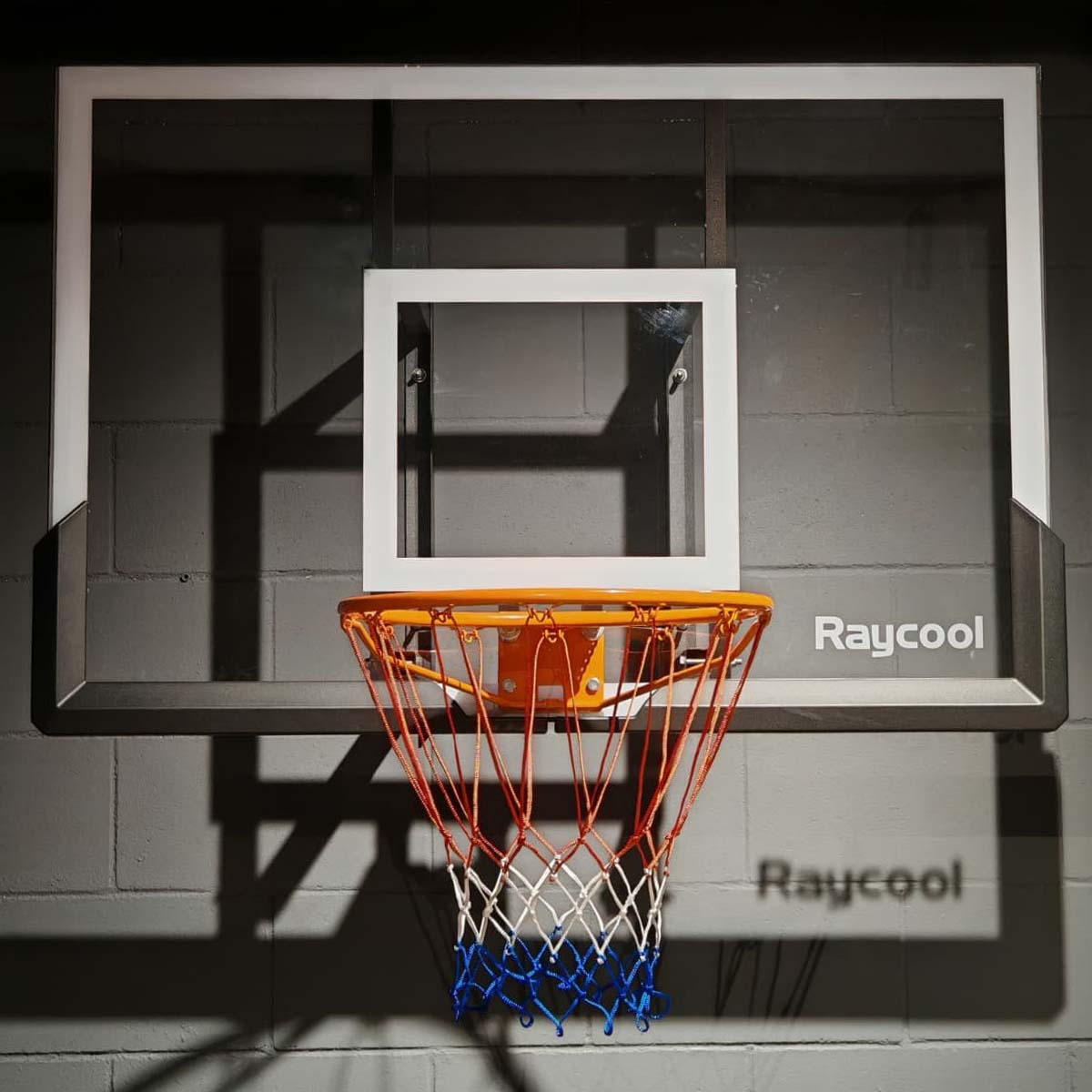 Tablero de baloncesto Canasta SMASH 710 Raycool 126x80cm Aro 45cm y soporte pared