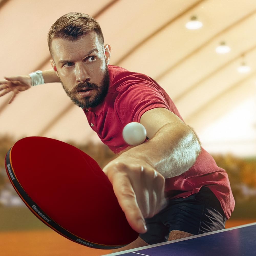 Kit Ping Pong 2 Raquetas profesionales con tecnología de carbono