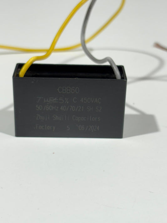 Condensador para lavadora CBB60 Cuadrado