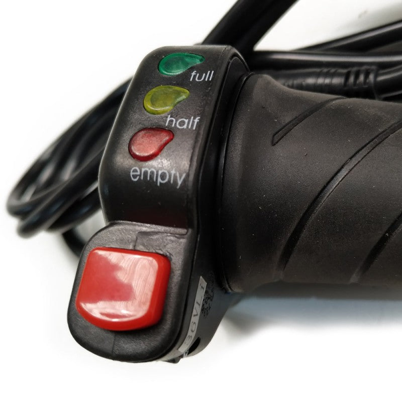 Acelerador con limitador para patinete 36V litio 7 pin