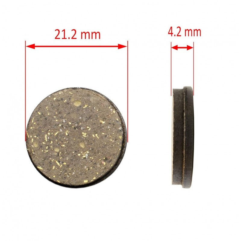 Juego de pastillas de freno para patinete eléctrico