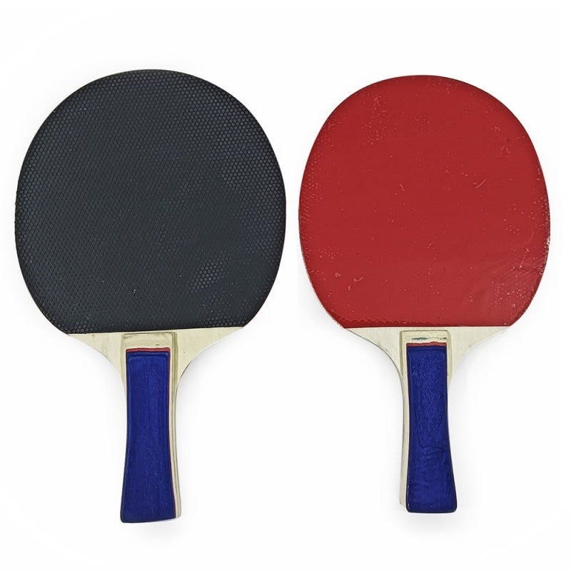 Juego de raqueta de tenis de Mesa con funda y 2 pelotas de ping pong