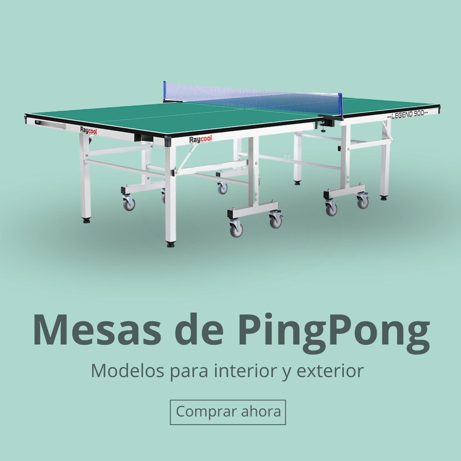 Mesas de Ping Pong interior y exterior