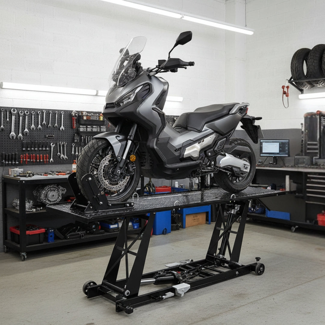Mesa hidráulico elevadora Moost para moto 450 Kg