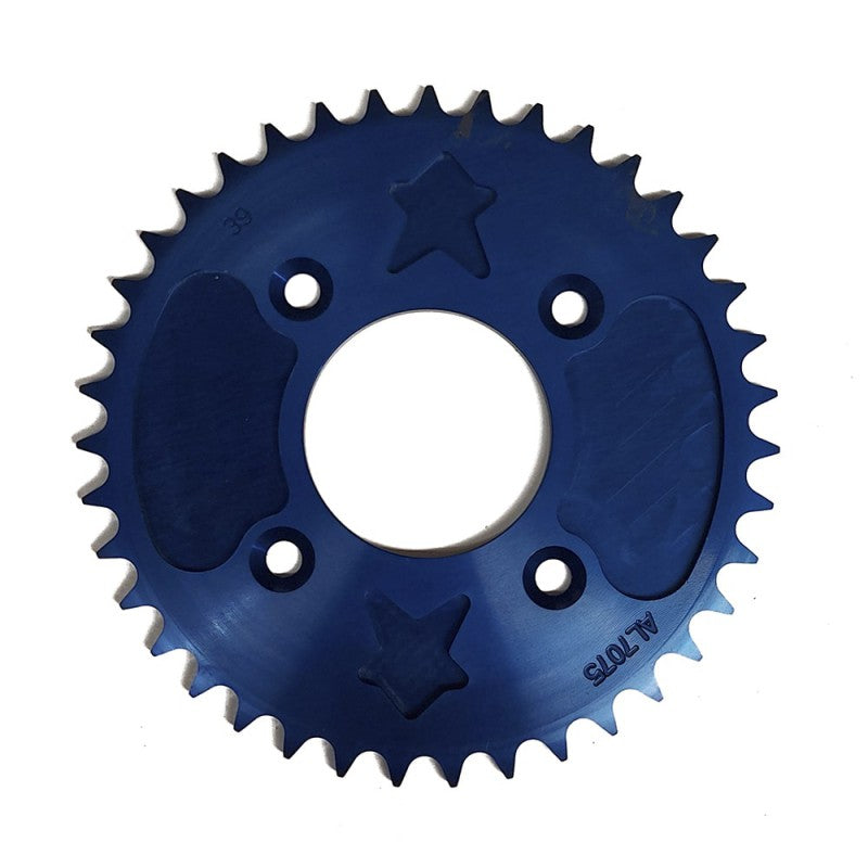Plato cadena aluminio 39 dientes 160mm Pit Bike