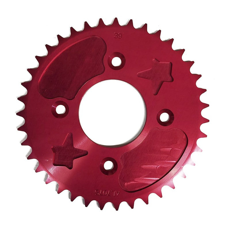 Plato cadena aluminio 39 dientes 160mm Pit Bike
