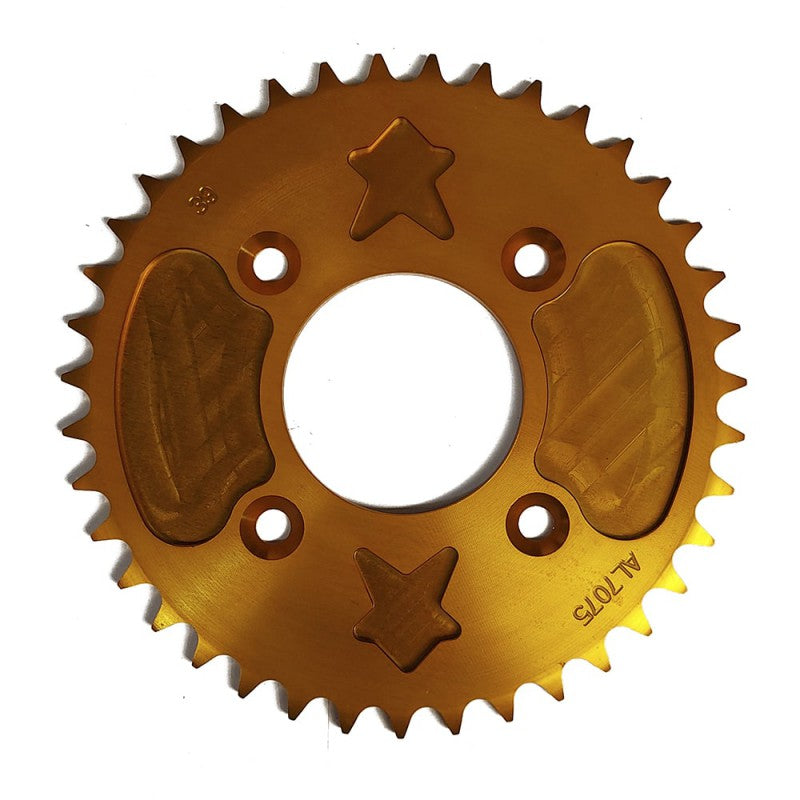 Plato cadena aluminio 39 dientes 160mm Pit Bike