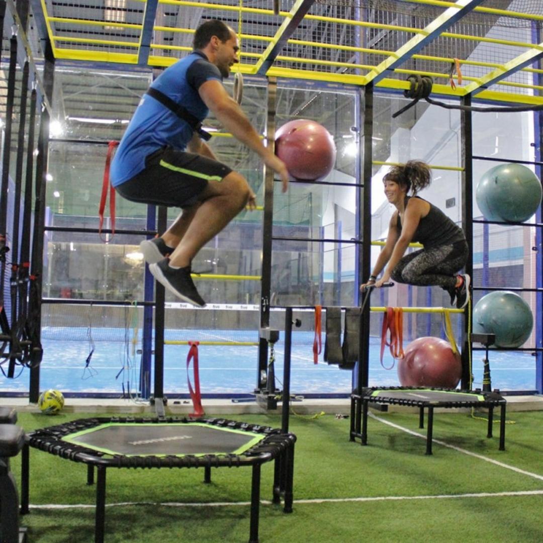 Cama elástica Tomahok Fitness para ejercicio 125cm