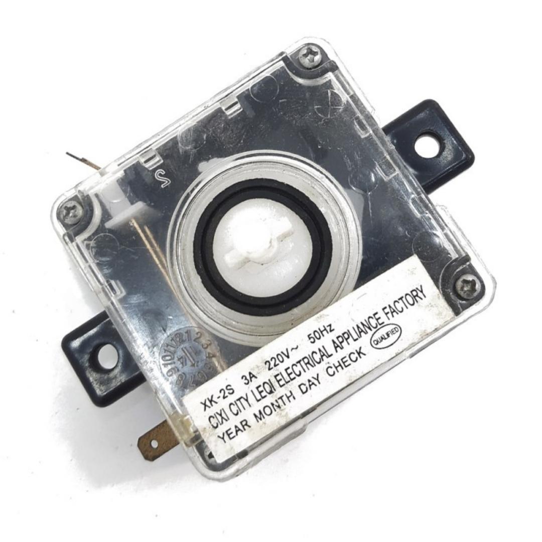 Carcasa temporizador negra para lavadora portátil