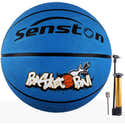 Ballon De Basket Taille 7 Senston – Caoutchouc Haute Adhérence – Pour Intérieur Et Extérieur – Cadeau Noël - 7