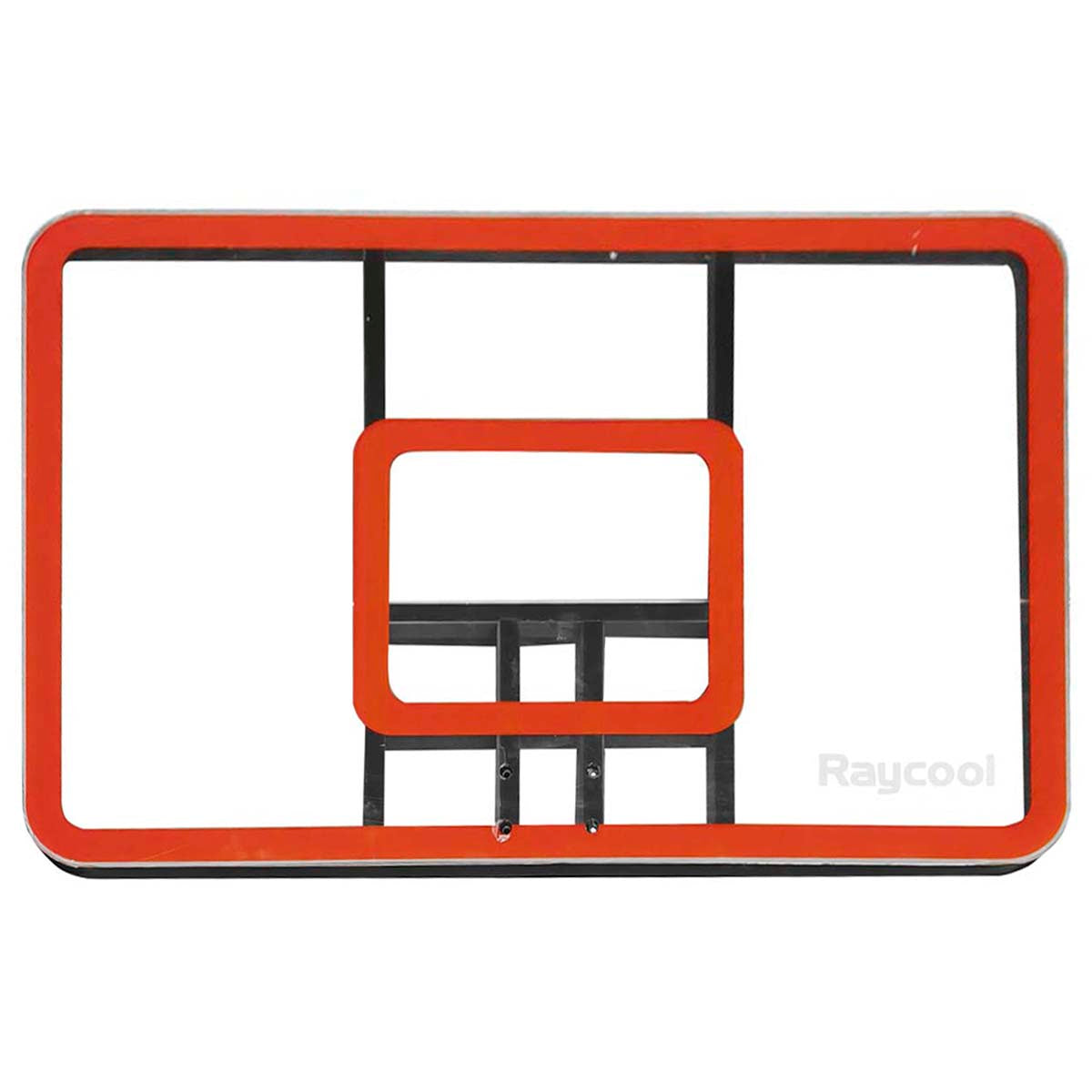 Tablero de repuesto de policarbonato 120 x 80 cm para canasta de baloncesto Raycool STREET 650