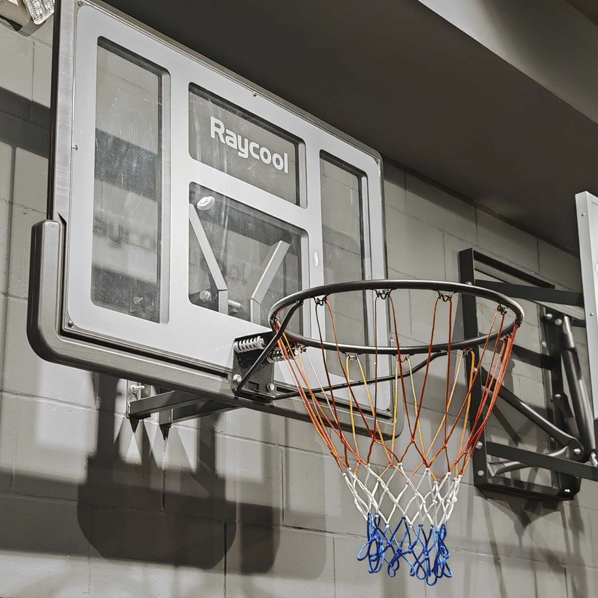 Tablero de baloncesto Canasta exterior SMASH 630 Raycool 110x75cm Aro 45cm y soporte pared