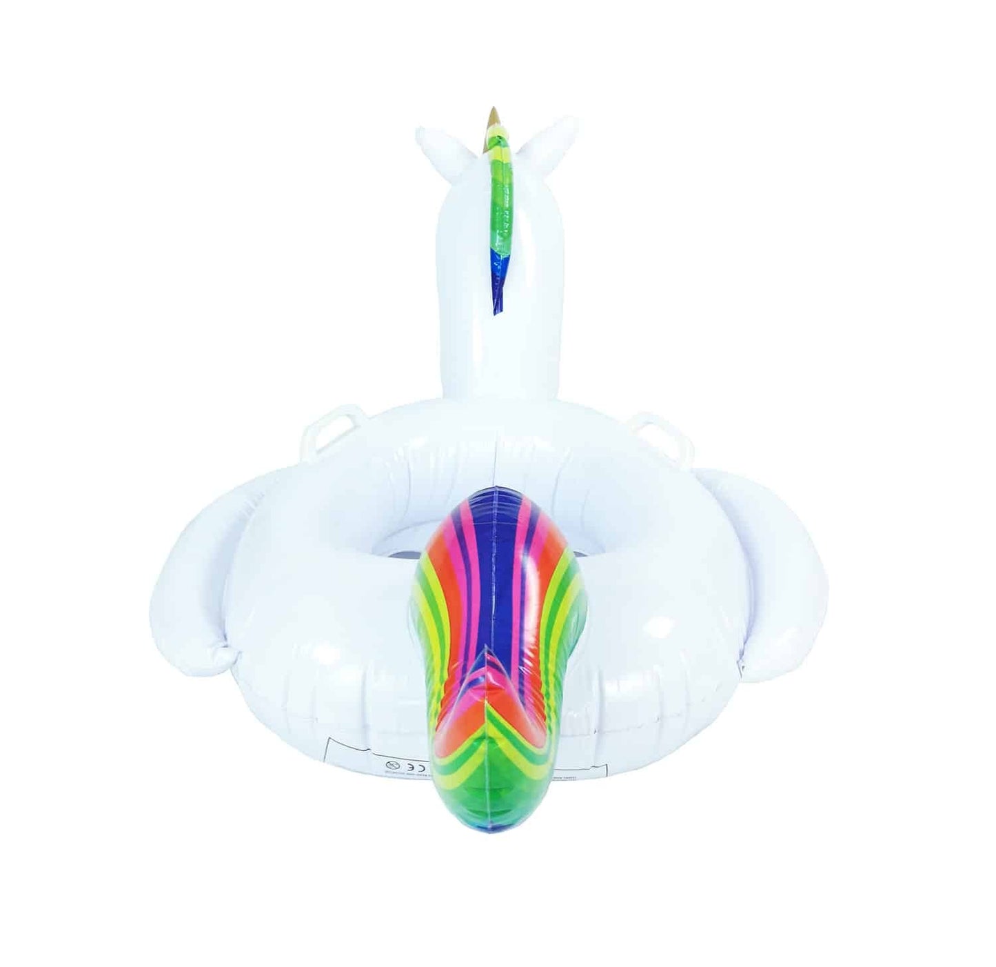 Superflotadores Unicornio hinchable acuático con sillín 125x65x50cm