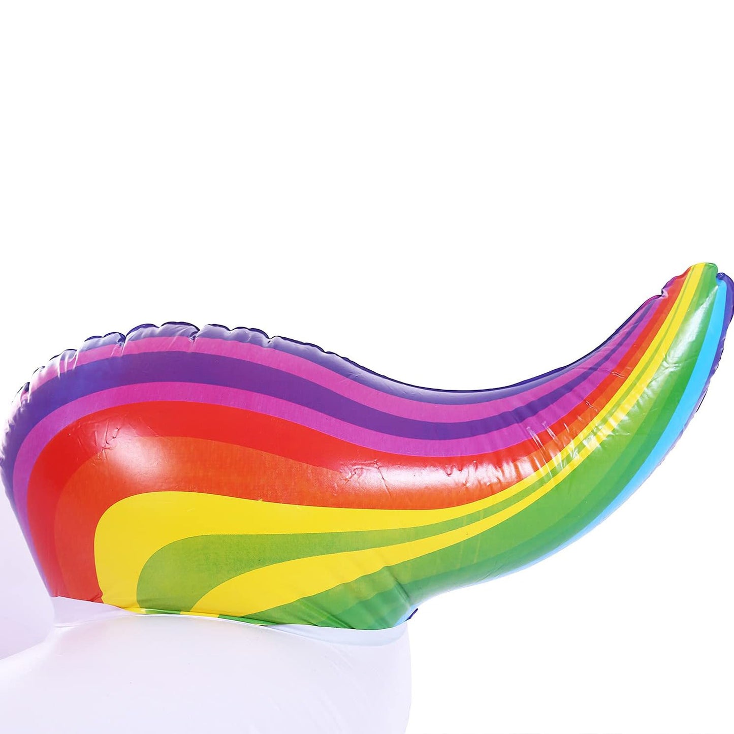 Superflotadores Unicornio hinchable acuático con sillín 125x65x50cm