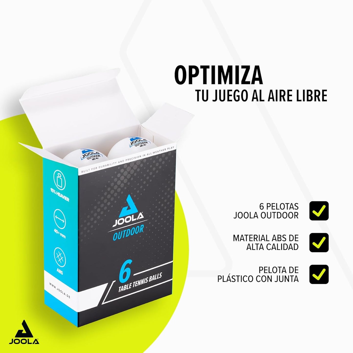Pelotas de ping pong Joola
