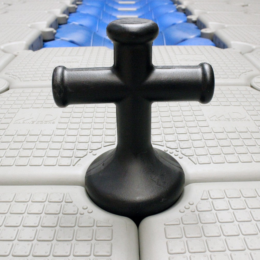 Cornamusa grande con tornillo para plataforma flotante Marine Docks