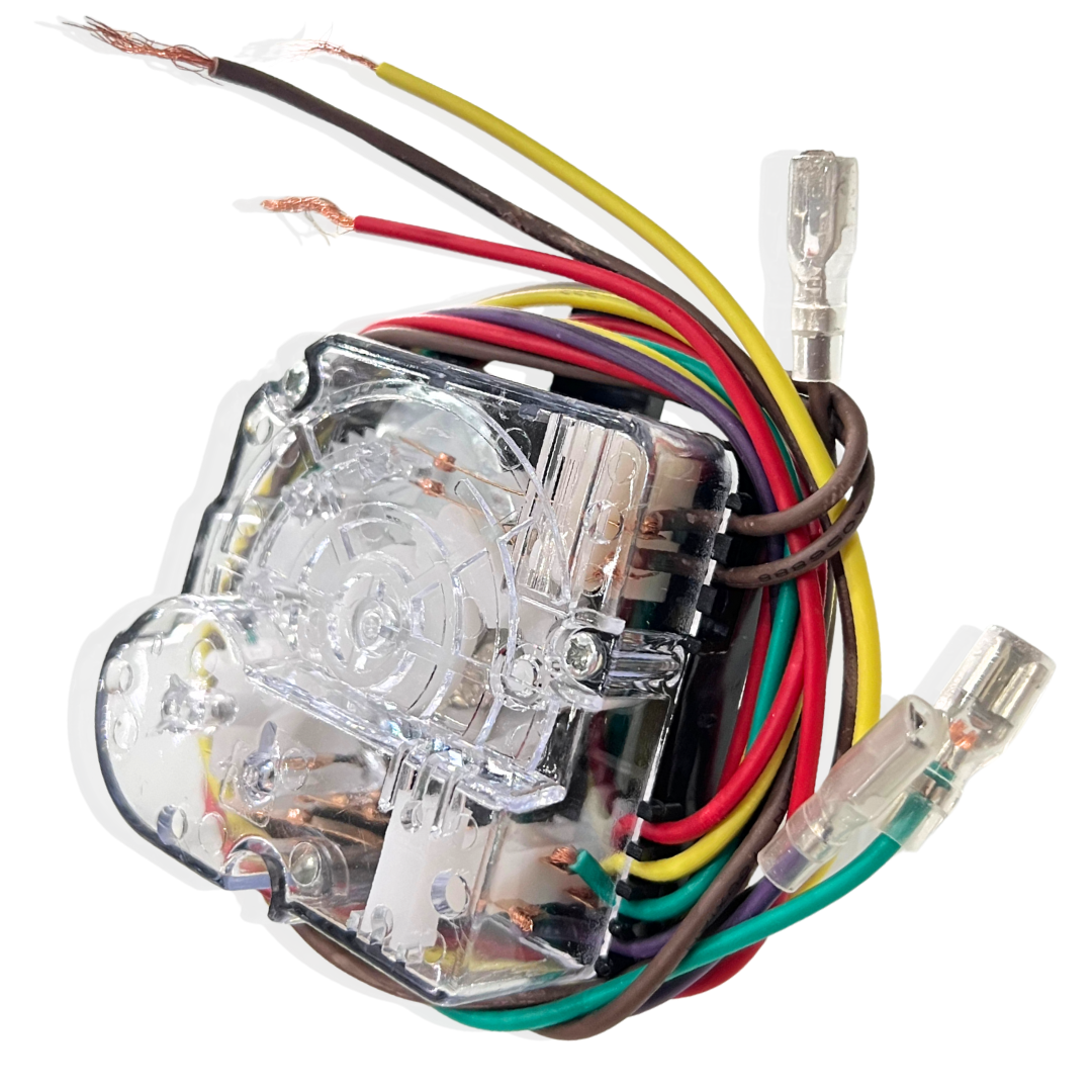 Mecanismo temporizador DTX15 de 6 líneas para lavadora portátil