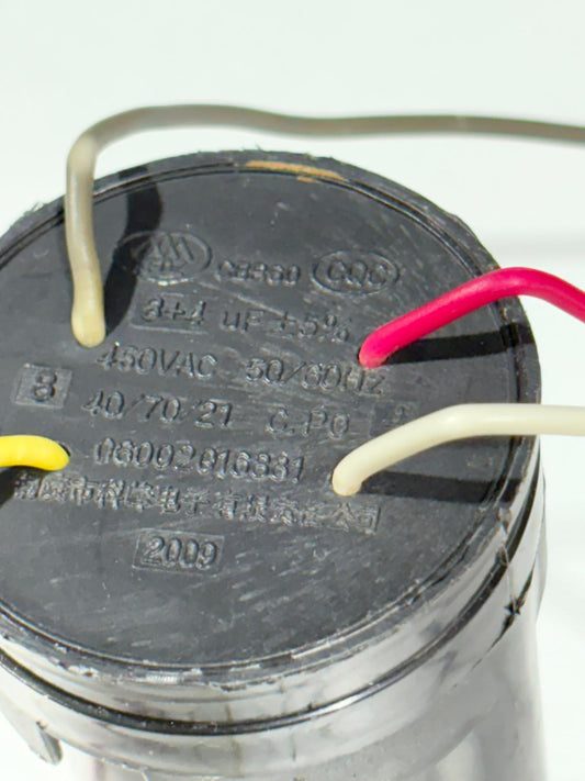 Condensador para lavadora CBB60 G.Po