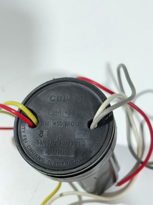 Condensador para lavadora CBB60 /8/