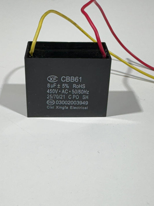 Condensador para lavadora CBB61