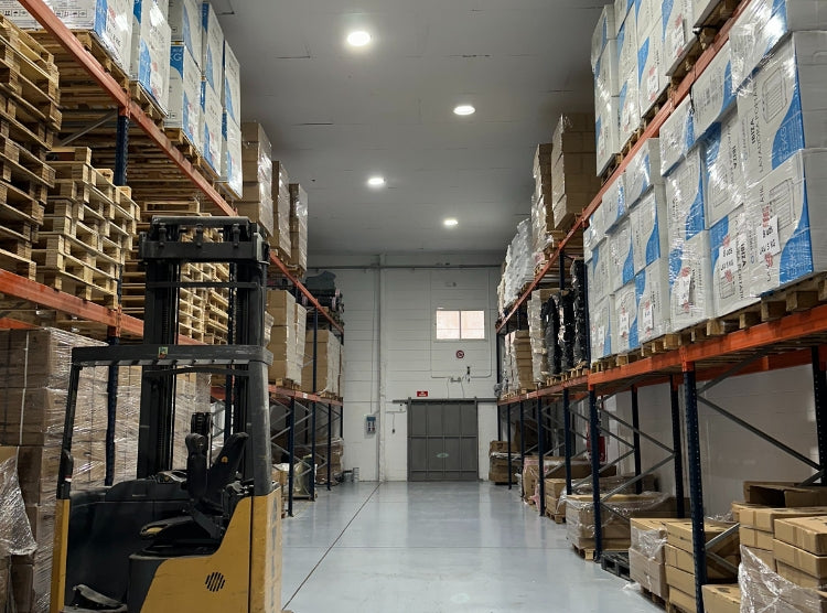 Almacén en Barcelona de OcioExpres