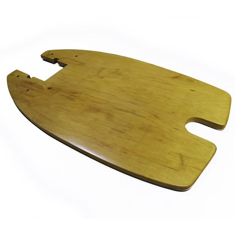 Bandeja reposapiés de madera para patinete eléctrico