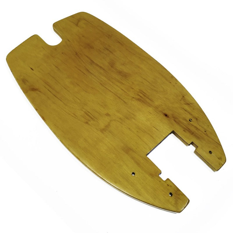Bandeja reposapiés de madera para patinete eléctrico