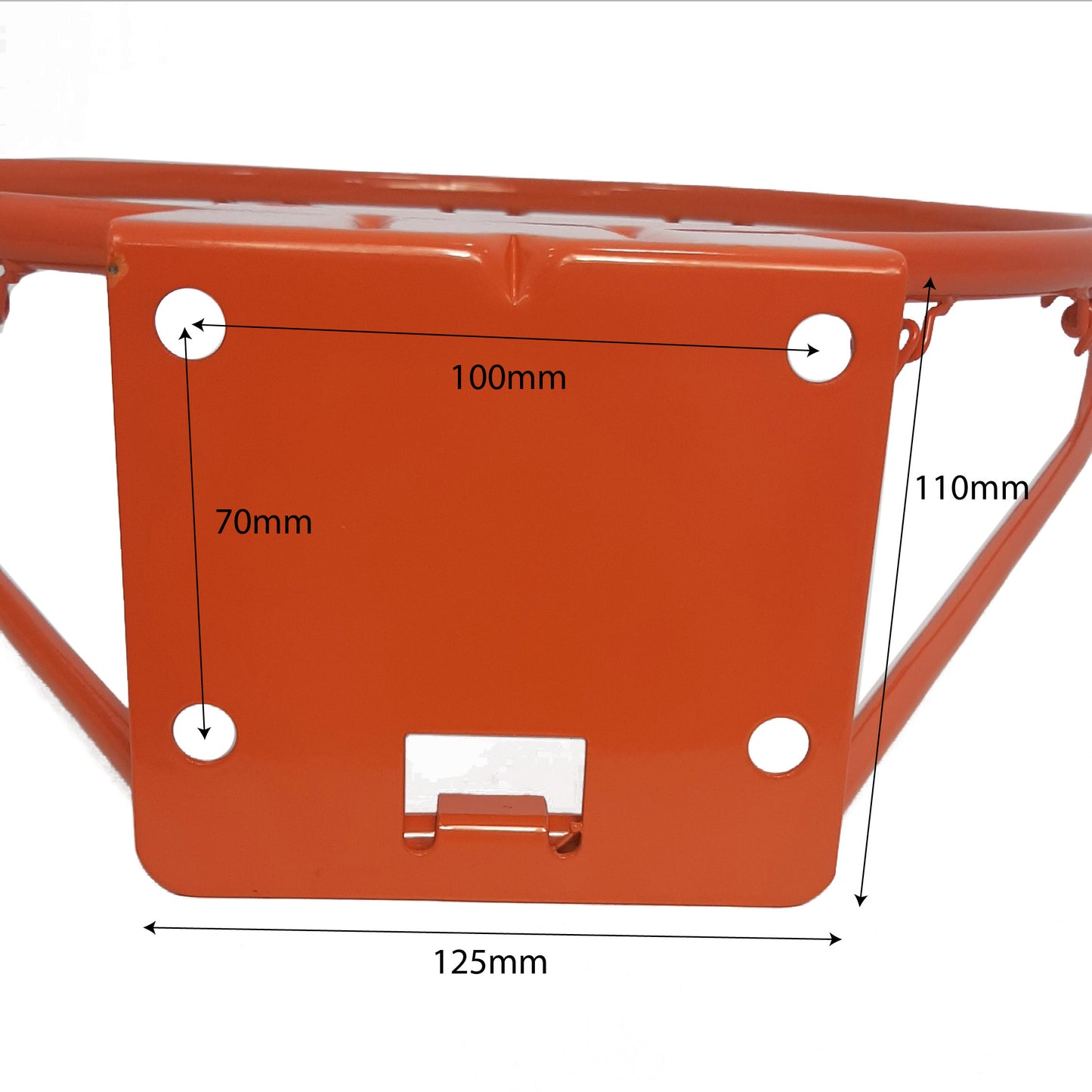 Aro de baloncesto tamaño oficial para canasta interior y exterior 45cm