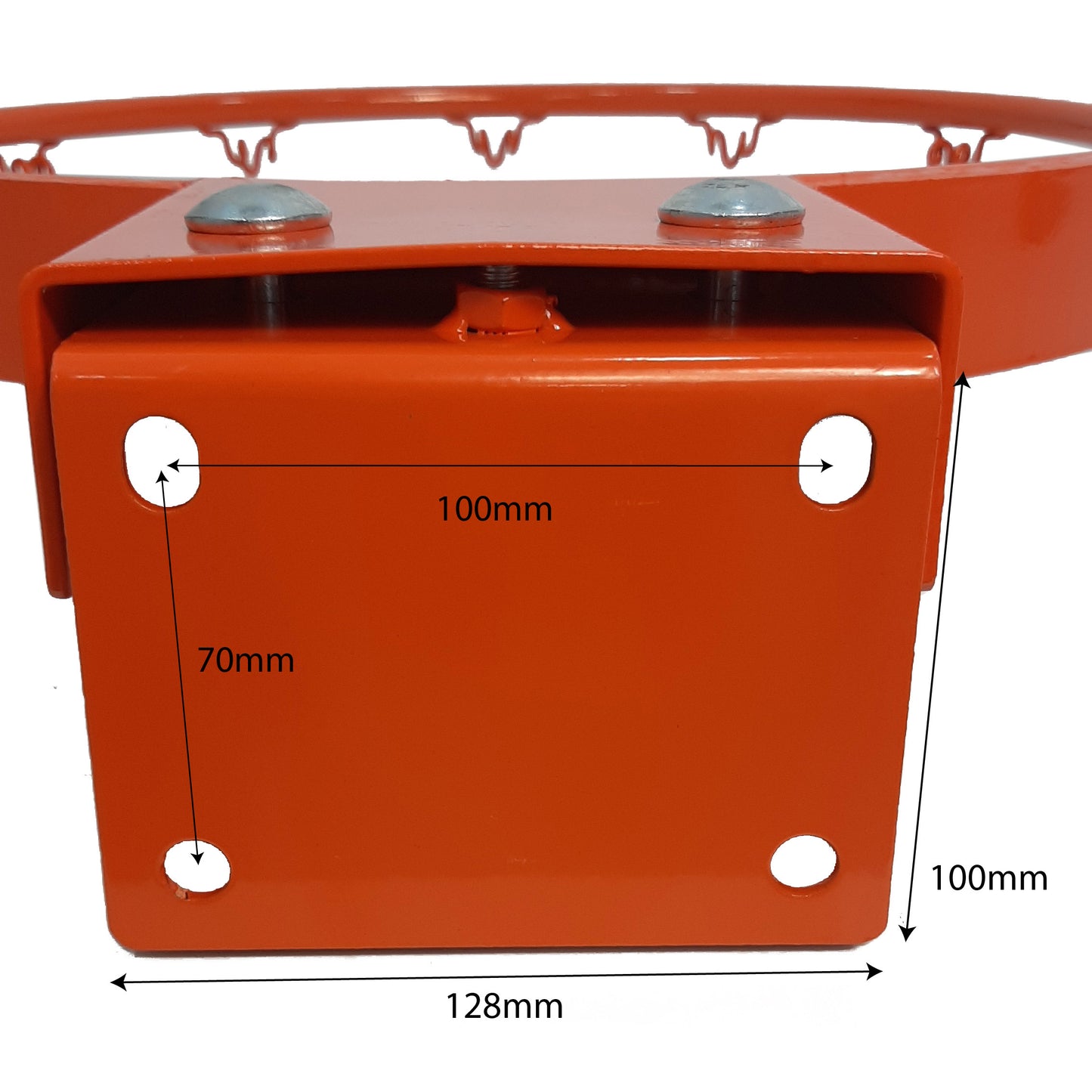 Aro de baloncesto reforzado Basculante 45cm Tornillería y red incluida