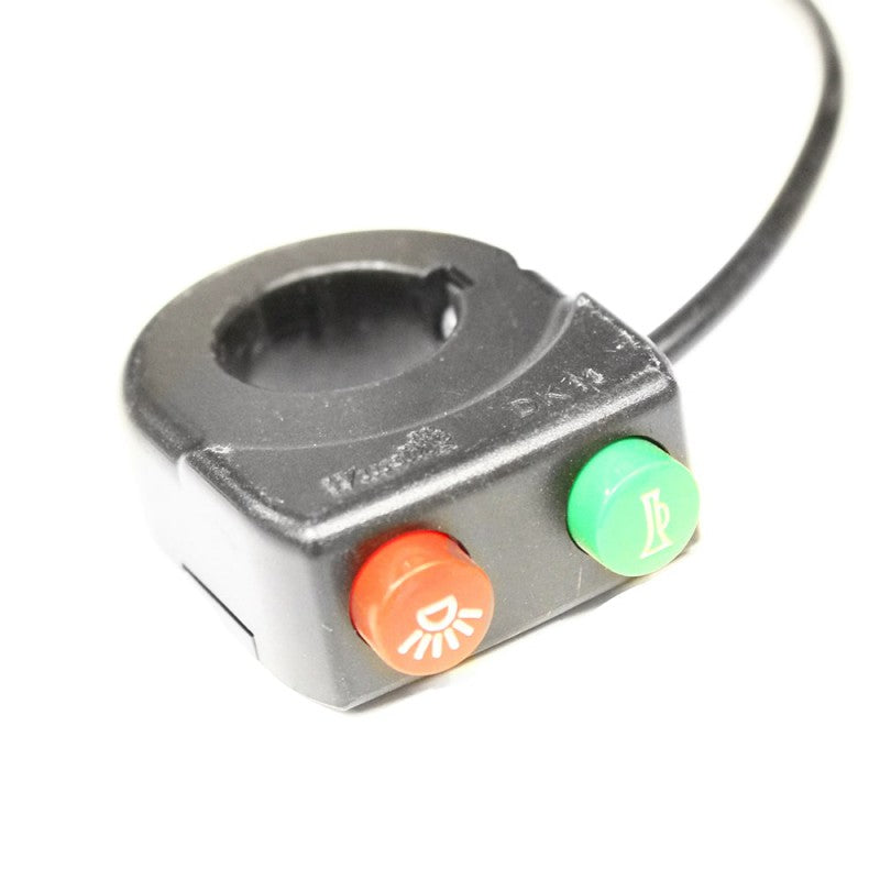 Botonera luz y claxon para patinete eléctrico