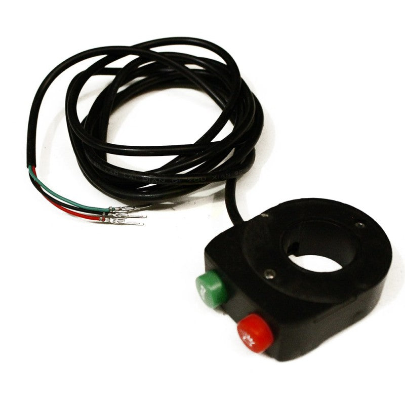 Botonera luz y claxon 3 cables para patinete eléctrico