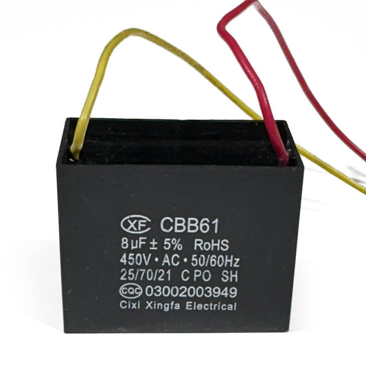 Condensador para lavadora CBB61