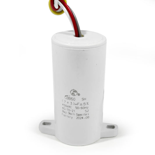 Condensador para lavadora CBB60 Blanco