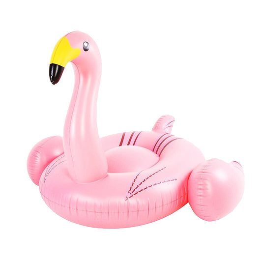 Superflotadores Flamingo hinchable acuático colchoneta 140x120x100cm