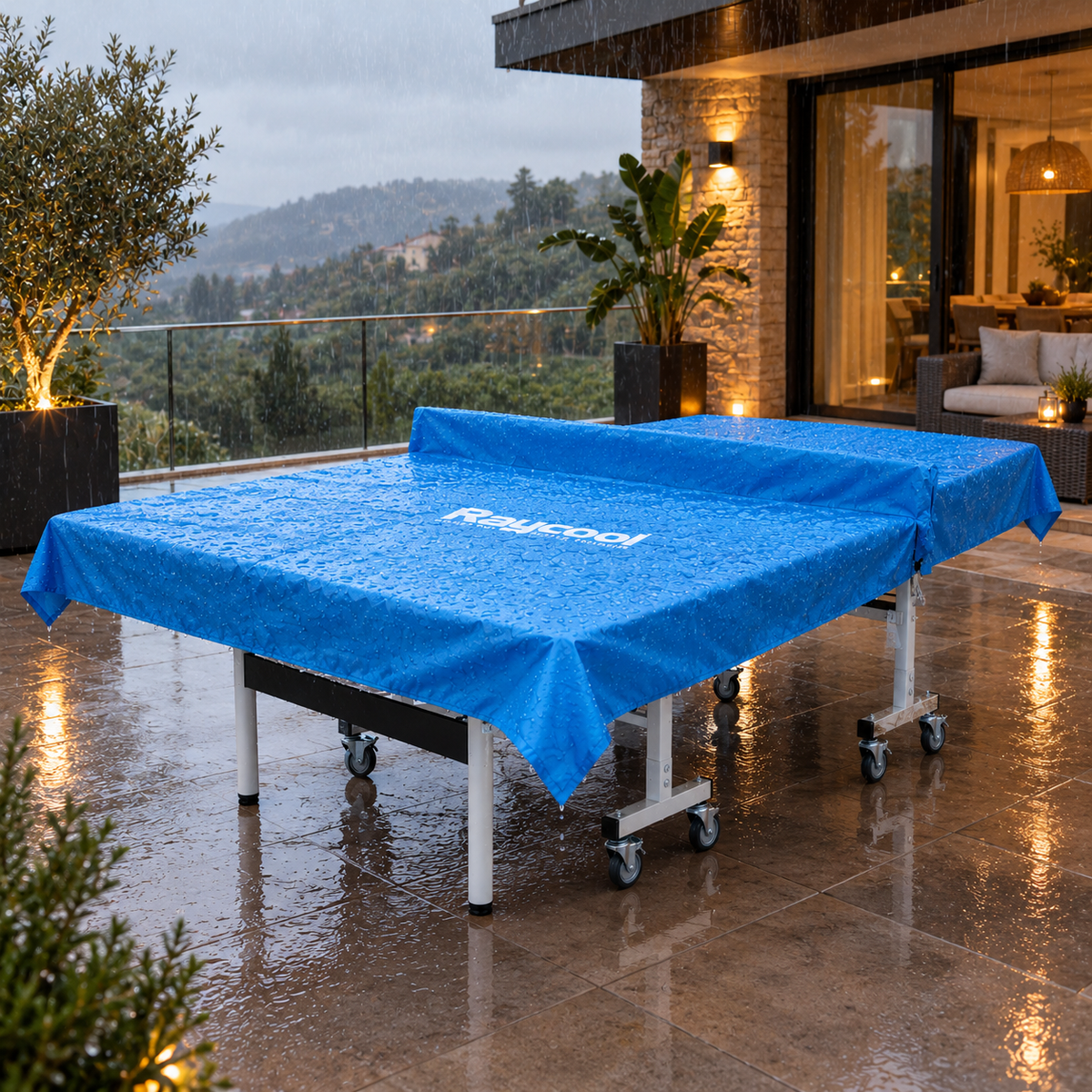 Funda para mesa de ping pong impermeable