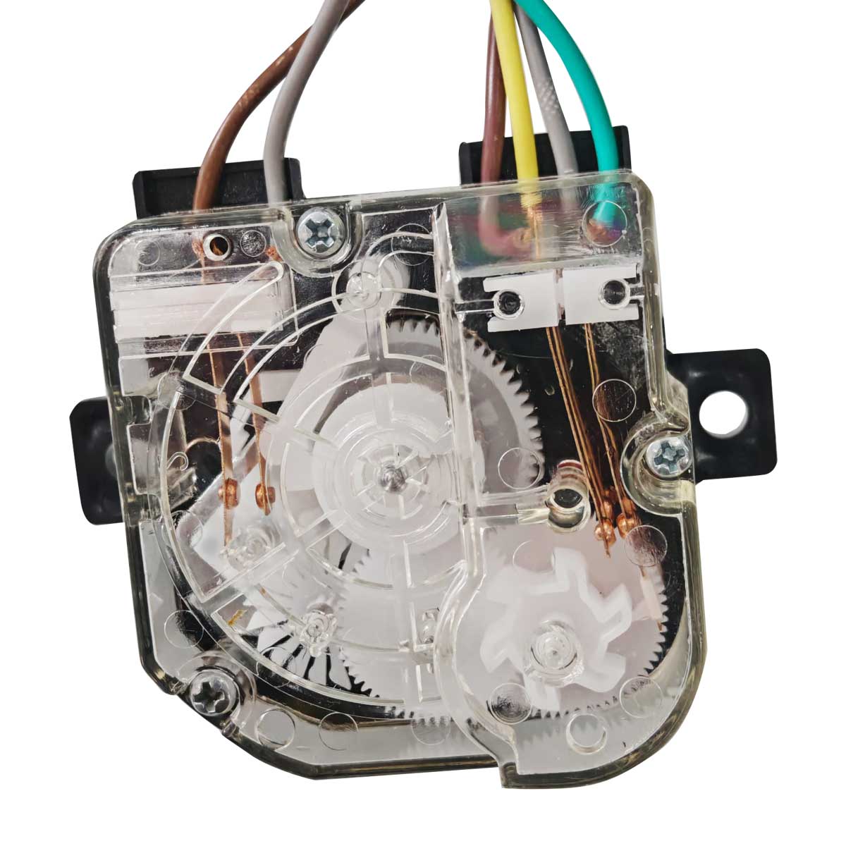 Mecanismo temporizador con botón para lavadora portátil