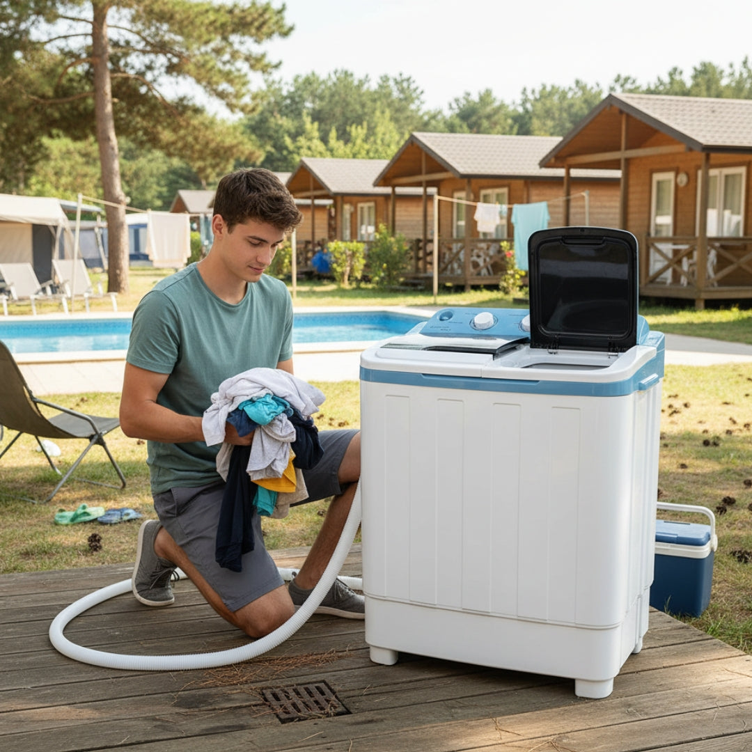 Lavadora portátil Ibiza 5,5 kg con centrifugado