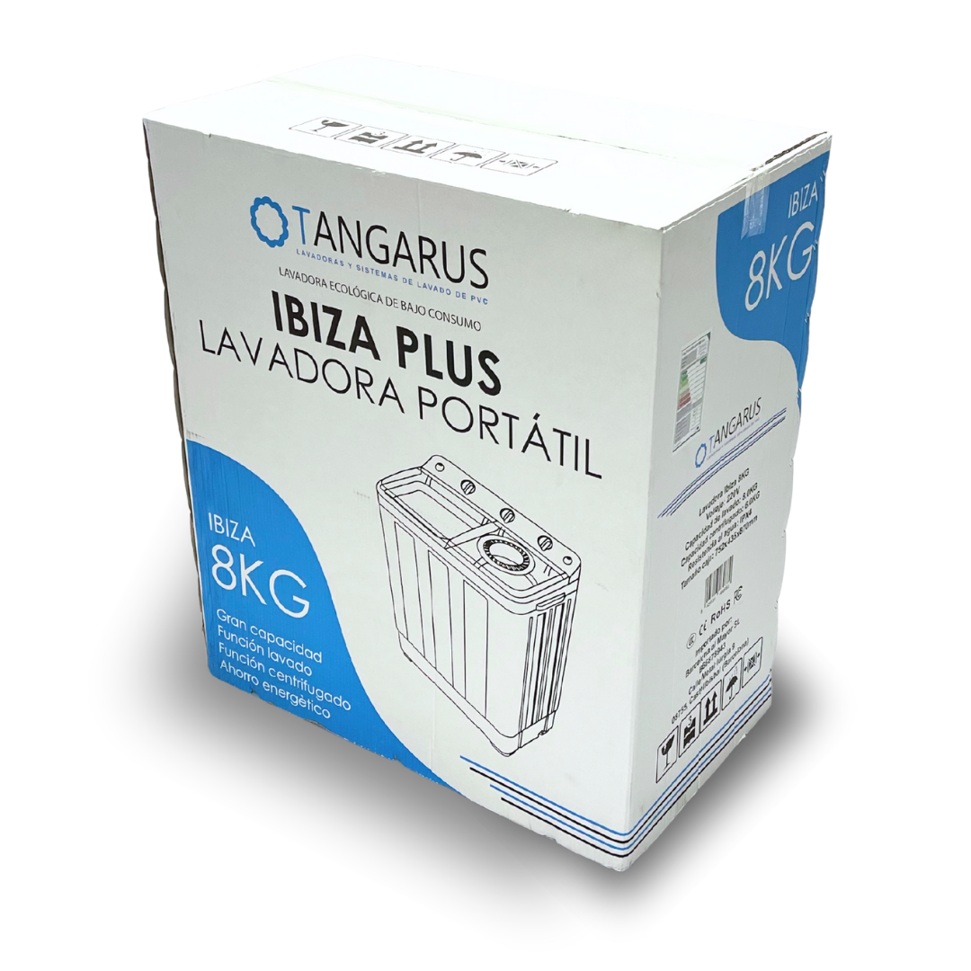Lavadora portátil Ibiza PLUS XL 8kg