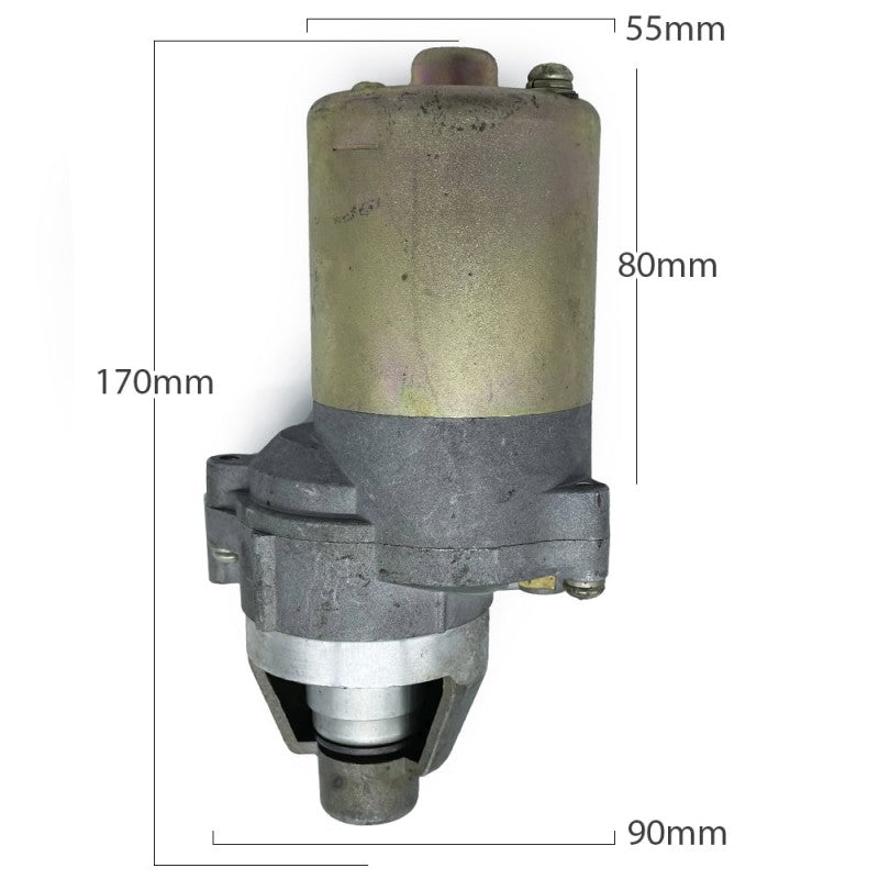 Motor de arranque 12V 0.25KW para generador eléctrico