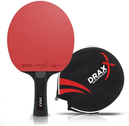 Pala de ping pong Profesional de carbono Draxx Sports