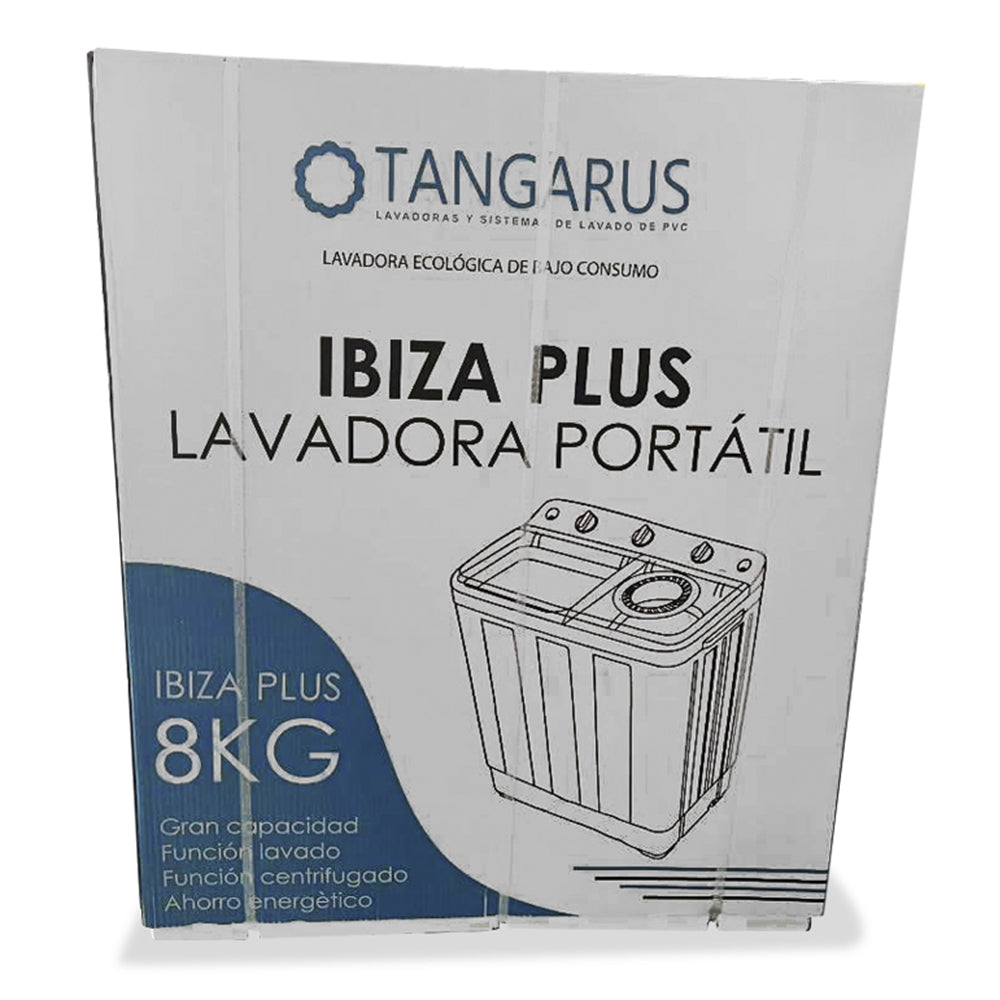Lavadora portátil Ibiza PLUS XL 8kg