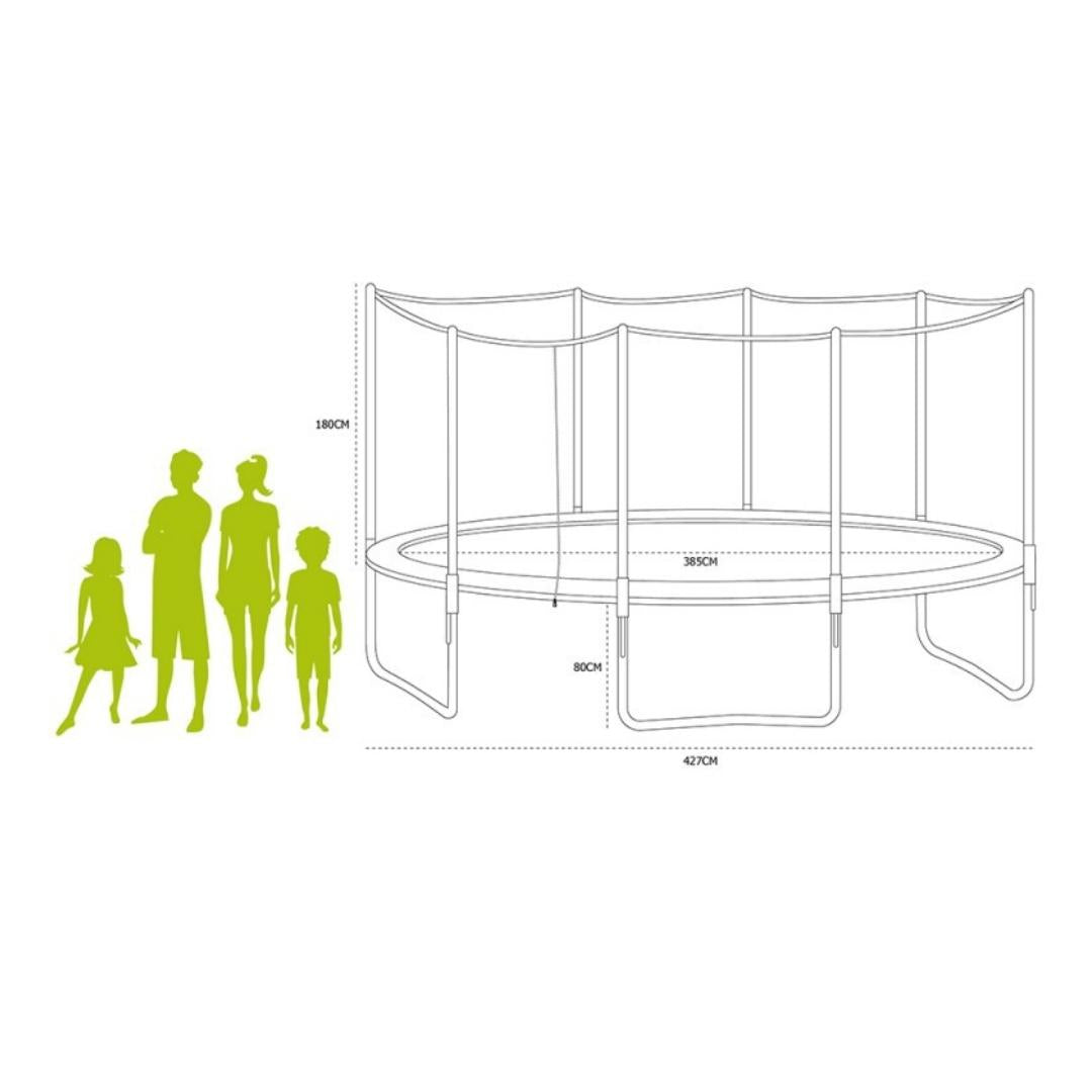 Cama elástica Tomahok 4,30m