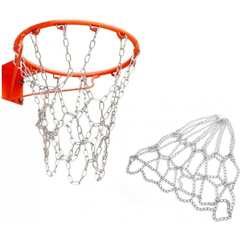 Red metálica para canasta de baloncesto